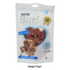 Super Bite Dog Treats Puppy Ring 70 Gm